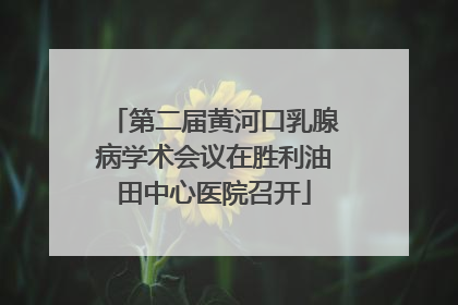 第二届黄河口乳腺病学术会议在胜利油田中心医院召开