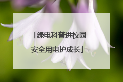 绿电科普进校园 安全用电护成长