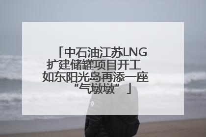 中石油江苏LNG扩建储罐项目开工 如东阳光岛再添一座“气墩墩”