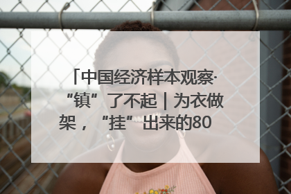 中国经济样本观察·“镇”了不起｜为衣做架，“挂”出来的80亿元“衣架产业”