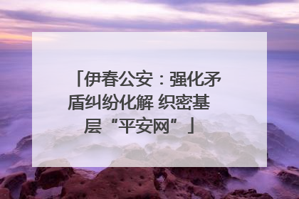 伊春公安：强化矛盾纠纷化解 织密基层“平安网”