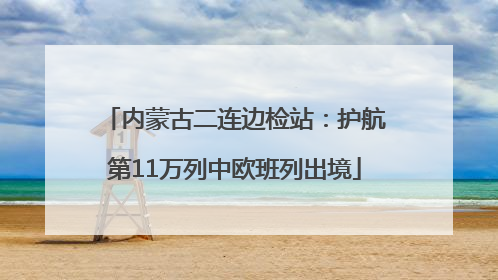 内蒙古二连边检站：护航第11万列中欧班列出境