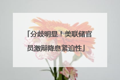 分歧明显！美联储官员激辩降息紧迫性