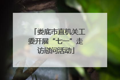 娄底市直机关工委开展“七一”走访慰问活动