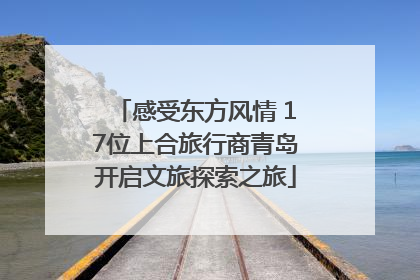 感受东方风情 17位上合旅行商青岛开启文旅探索之旅