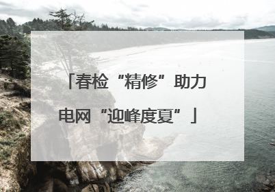春检“精修”助力电网“迎峰度夏”