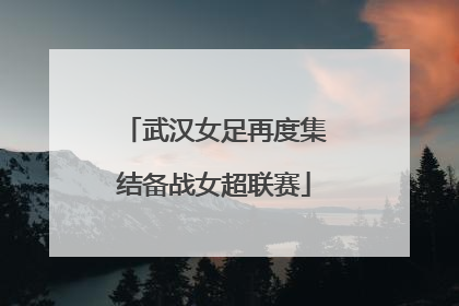 武汉女足再度集结备战女超联赛