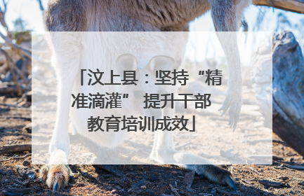 汶上县：坚持“精准滴灌” 提升干部教育培训成效