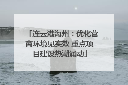 连云港海州：优化营商环境见实效 重点项目建设热潮涌动