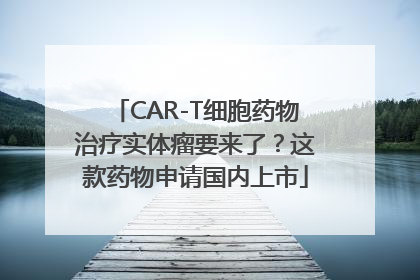 CAR-T细胞药物治疗实体瘤要来了？这款药物申请国内上市